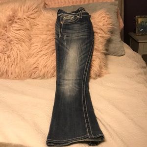 Miss Me boot cut jeans size 27